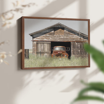 Vintage Ride -Framed Print - Restickable