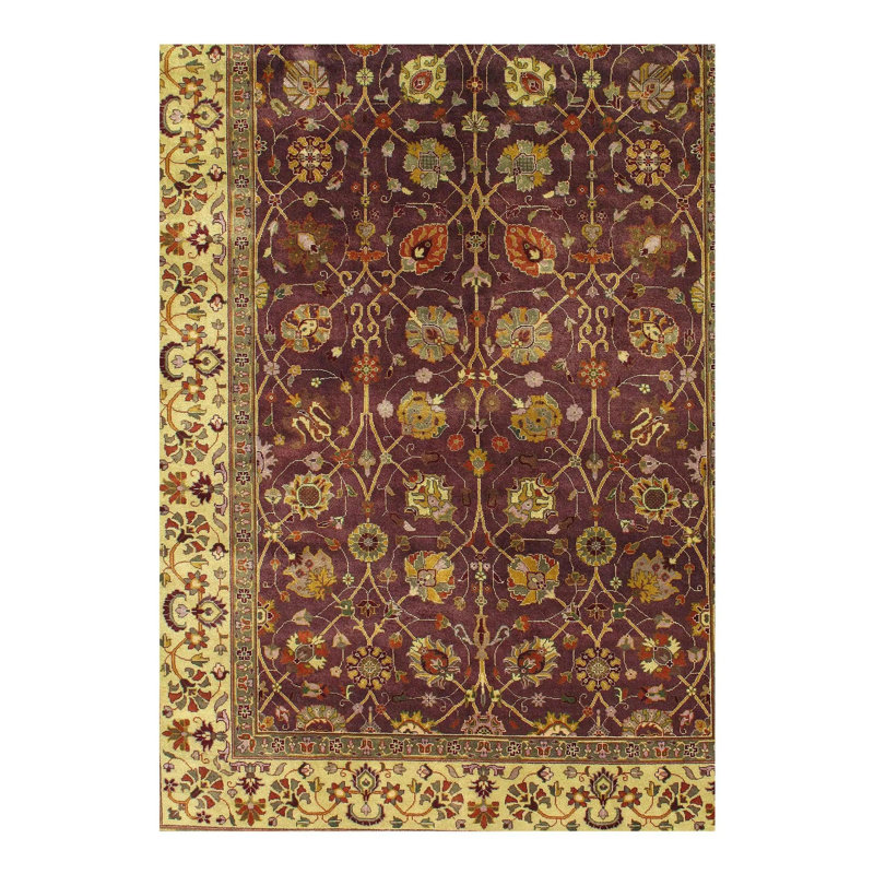 Oriental Area Rug in Pink