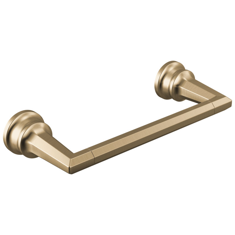 Beauclere Towel Bar, Brilliance Luxe Gold, 8" Towel Bar