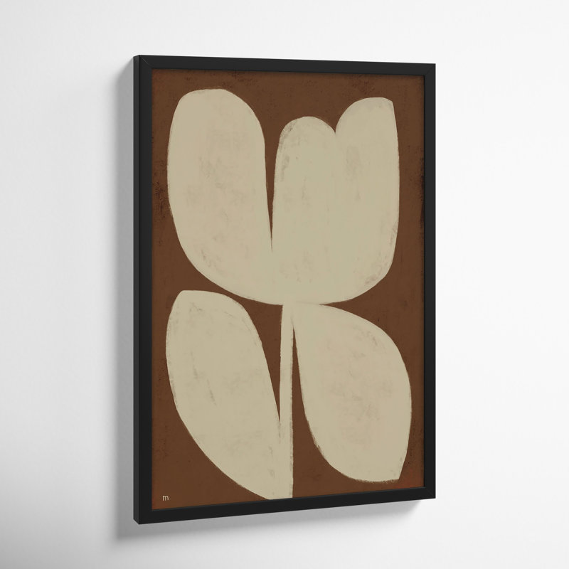 " Flower 1 " by StudioM, Black Framed, 25" H x 17.5" W