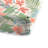 72" x 21" Menda Tearose Multicolor Floral Outdoor Chaise Lounge Cushion with Ties and Loop