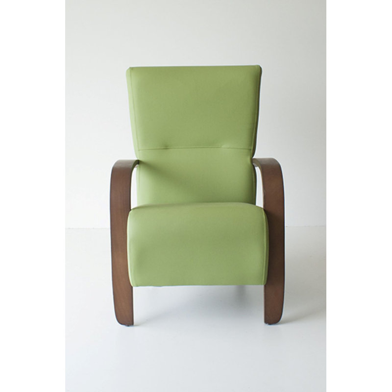 Miabelle Upholstered Armchair, Green, Brown