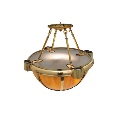 1 - Light Semi Flush Mount