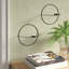 Ensemble de 2 appliques murales en métal-1238168523