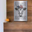 Art mural en métal «Red, White and Moo» par Trinx-298605545