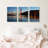 «San Francisco Golden Gate Bridge At Twilight», 3 pièces-98803967