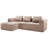 Modular Sectional Sofa, L-Shaped Sofa With Small Side Pockets-1780473960