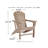 Emory Outdoor Adirondack Chair with Table-66944877