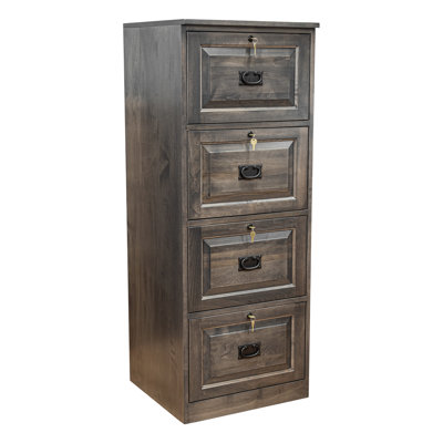 Dopkins 4-Drawer Vertical Filing Cabinet by Millwood Pines