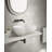 White Natural Marble Bathroom Vessel Sink-124471290