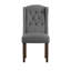 Vasso 18'' H Tufted Linen Upholstered Parsons Chair-978798712