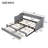 Versatile Expandable Upholstered Daybed With Two Storage Drawers, Ideal For Daily Use And Accommodating Guests In Any Room-94453487