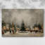 Candlelit Candle at Dusk-Premium Gallery Wrapped Canvas-1196140637