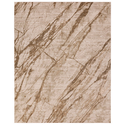 Tapis abstrait brun clair