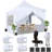 10x10 Pop Up Canopy with 4 Sidewalls-106487953