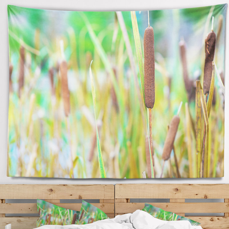 Polyester the anches est élevé tapisserie avec accessoires suspendus inclus, H 32 po x l 39 po