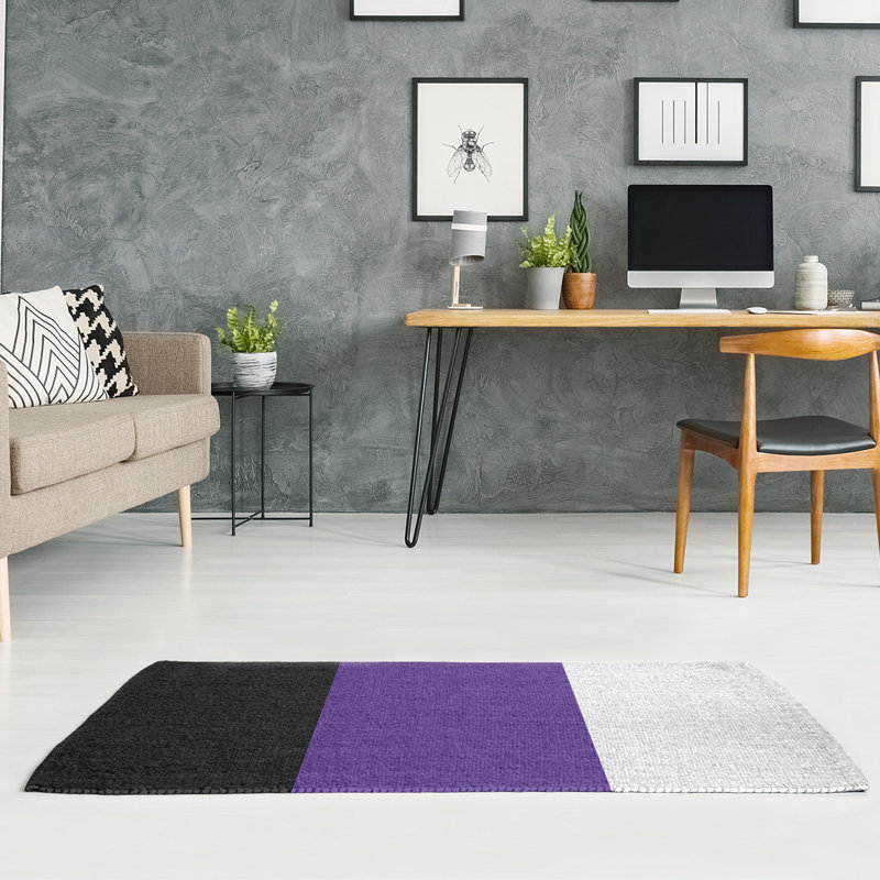 Chenille Indoor Rug, Rectangle 5' x 7'