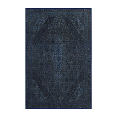 Tapis abstrait 100% lavable à la machine 2848