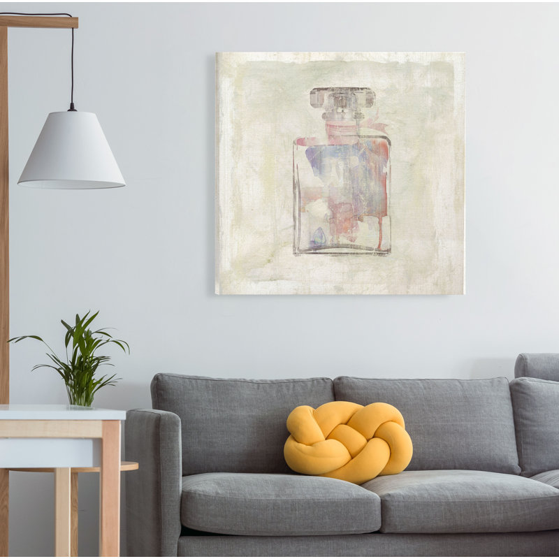 « pretty parfums ii », peinture, H 32 po x l 32 po x P 1,5 po, Toile tendue