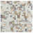 13" x 13" Straight Edge Glass Mosaic Wall & Floor Tile-61182931