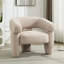 Fauteuil moderne rembourré à larges accents-1242646639