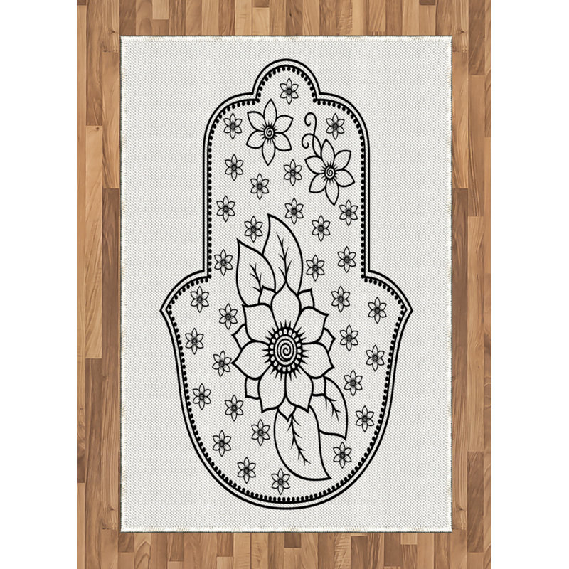 Lawerence Hand Woven Area Rug, Rectangle 120 x 180cm