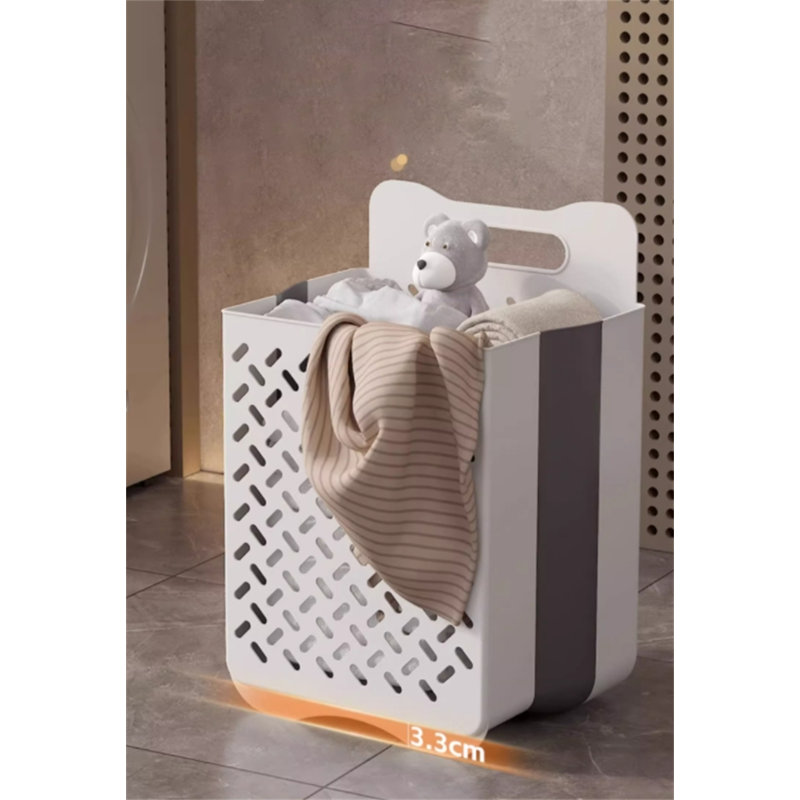 Plastic Laundry Hamper with Handles