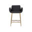 Upholstered Bar Stool with Metal Frame-2014504768-2014504769