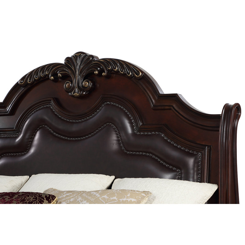 Edelen Upholstered Standard Bed, Brown, Queen