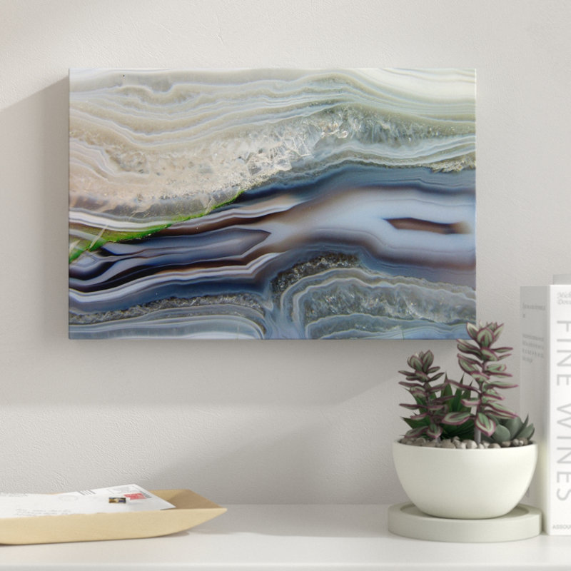 Crustations - reproduction de photo sur toile tendue =, H 12 po x l 18 po x 1,5 po