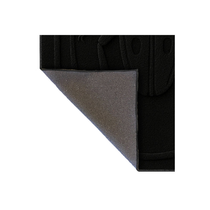 Tapis beige tissé à l'envers Mosso, 2'6" x 9'10"