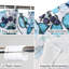 Bathroom Shower Curtain with 12 Hooks-1859769539