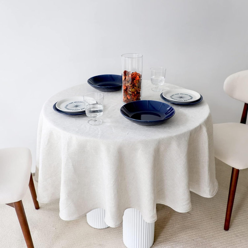 Nappe texturée 100% lin, Lin lin
