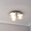 Couvertier Glass LED Flush Mount-225113908-225113910