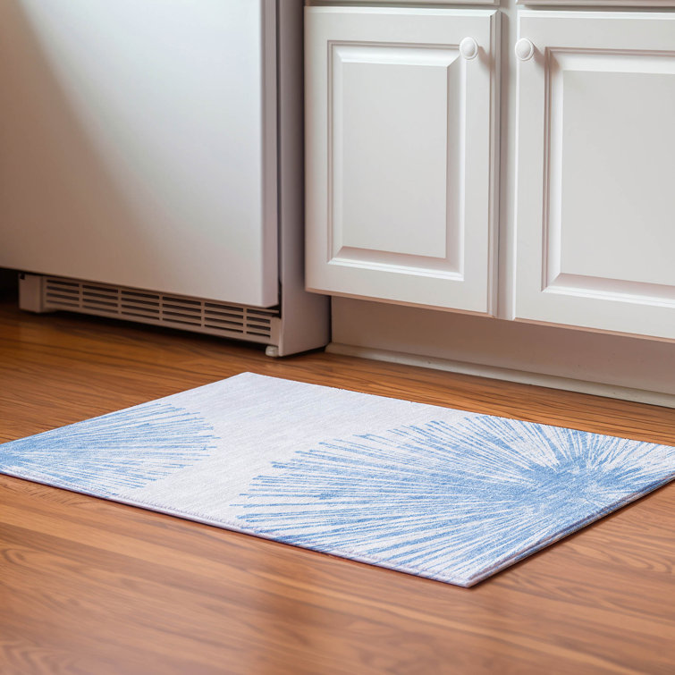 Premium Machine Washable Cerrito Denim Rug
