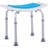 6-Level Adjustable Curved Bath For Cozy Living Rooms Stool Spa Shower Chair Non-Slip Design