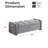 Modern-style Oversized Storage Bench-951708529