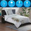 Cotton No Pattern Duvet Cover Set with Pillowcases Included