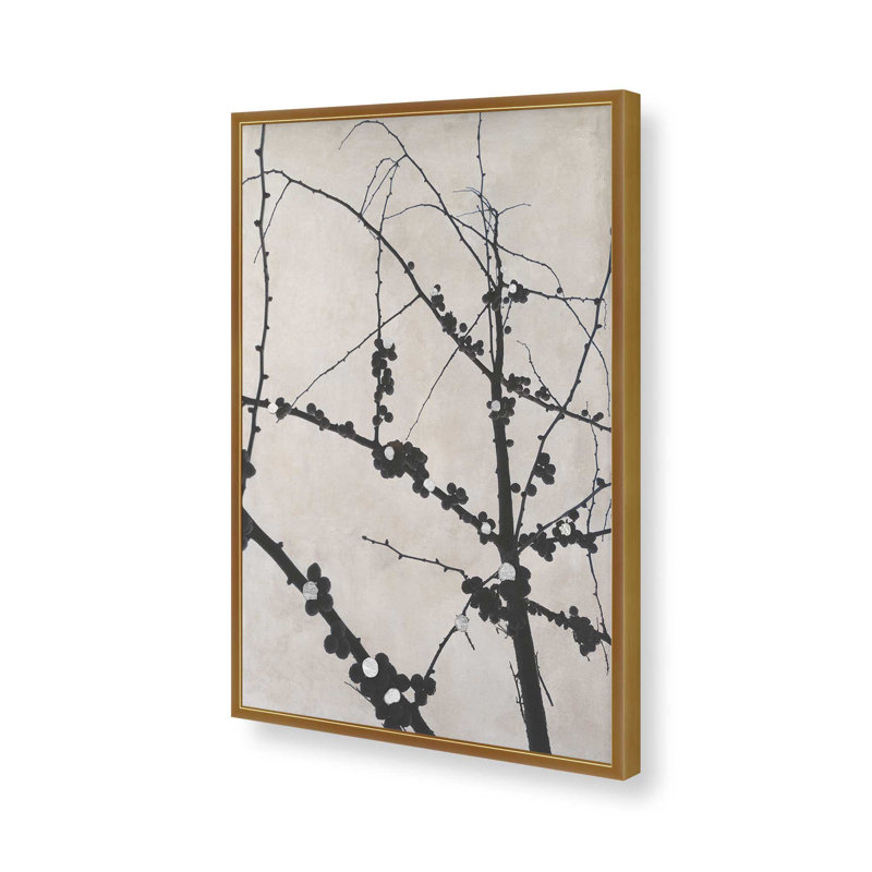 "Structure de croissance I" par Michael Willett, reproduction d'art, Encadrement ouvert sans papier mat, H 16 po x l 12 po