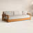 Melrose 76.55'' Teak Outdoor Sofa-900930704