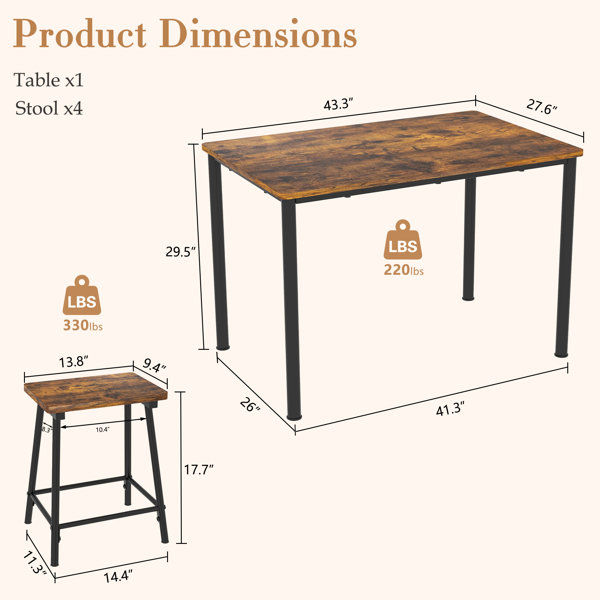 Dimensions du produit