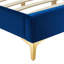 Structure de lit Sutton Performance Velvet-1696257261-1696257250