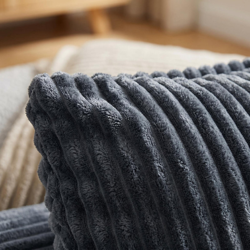 Modern Armless Floor-Hugging Modular Compression Sofa, Gray