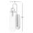Santi Steel Wall Light-88045117