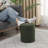 15”H Fabric Upholstered Footrest Ottoman-1850769457