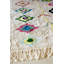 Kaarol Cotton Moroccan Area Rug in Beige/Orange/Yellow/Navy-102904607