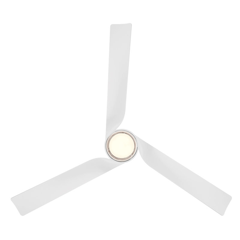 Chill Indoor/Outdoor 3-Blade Smart Ceiling Fan With Integrated Dimmable LED Light and Bluetooth Remote Control Included, Selectable Color Temperature (2700K, 3000K, 3500K, 4000K)