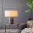 Table Lamp, With Mango Wood