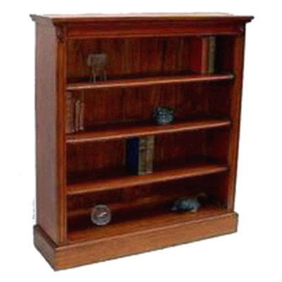 130cm H x 120cm W Solid Wood Standard Bookcase