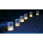 Ensemble de 6 luminaires à piles, flocon de neige, ensemble de 6